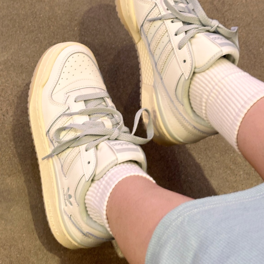 Giày Adidas Wmns Forum Bold Stripes ‘White Silver’ IG3973 - Ảnh 5