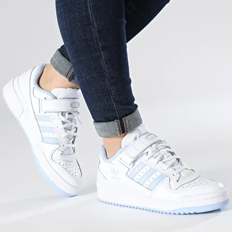 Alternative view of Giày Adidas Wmns Forum Low ‘White Blue Dawn’ HQ1913