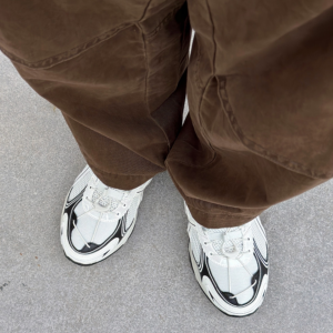 Alternative view of Giày Asics Gel‑Kahana TR V4 ‘Black White’ 1203A497‑100