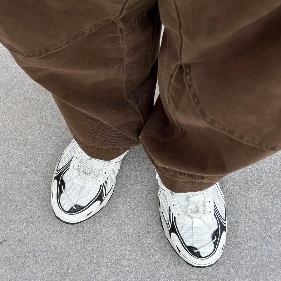 Alternative view of Giày Asics Gel‑Kahana TR V4 ‘Black White’ 1203A497‑100