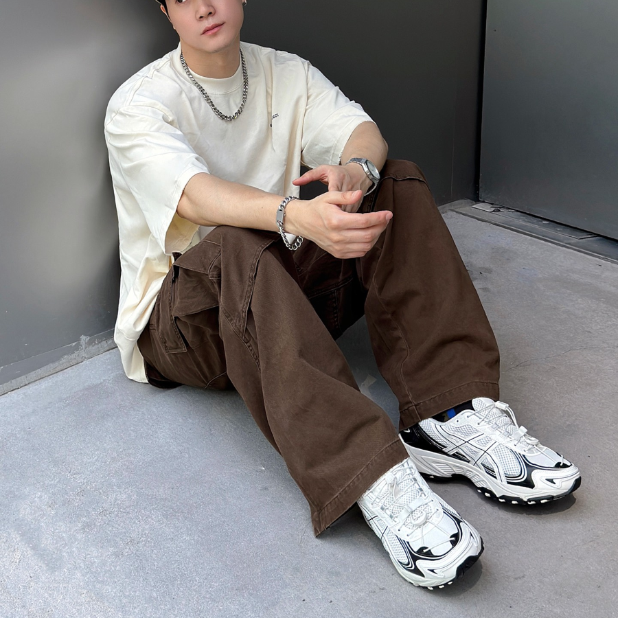 Giày Asics Gel‑Kahana TR V4 ‘Black White’ 1203A497‑100 - Ảnh 3