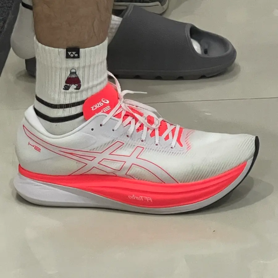 Giày Asics S4 Illusion ‘White Orange’ 1013A129-100 - Ảnh 4