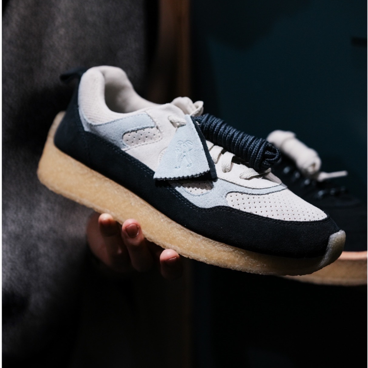 Giày Clarks 8th Street Lockhill ‘Dark Blue’ CK26170099 - Ảnh 2