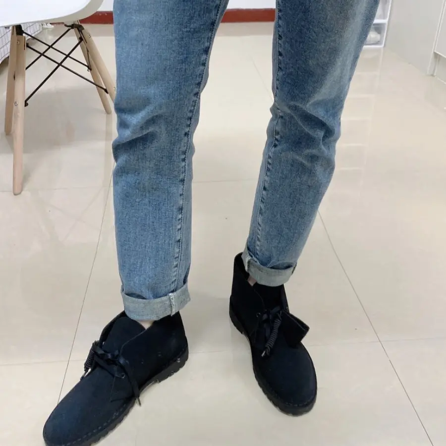 Giày Clarks Desert Rock ‘Black’ 261627057 - Ảnh 5