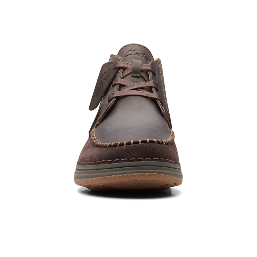 Giày Clarks Nature 5 Mid ‘Black’ 261685917 - Ảnh 2