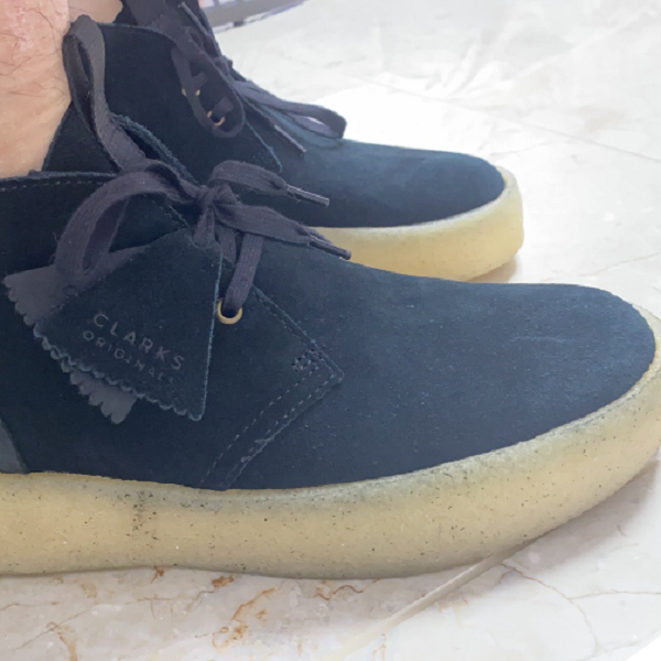 Giày Clarks Originals Desert Cup Suede ‘Black’ 261678687 - Ảnh 3