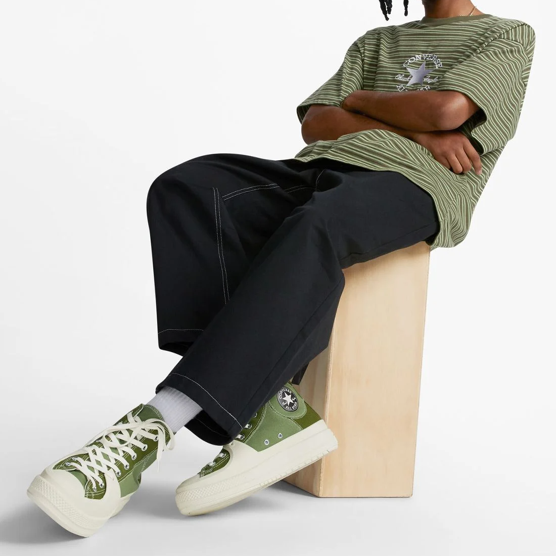 Giày Converse All Star Construct High ‘Alligator’ A03471C - Ảnh 5