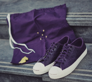 Alternative view of Giày Converse Jack Purcell x Pop Trading Company ‘Grand Purple’ 170544C
