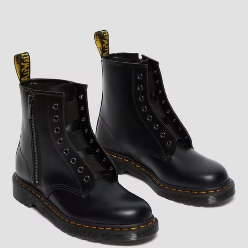 Giày Dr.Martens 1460 Elastic Smooth Leather ‘Black’ 26731001 - Ảnh 4