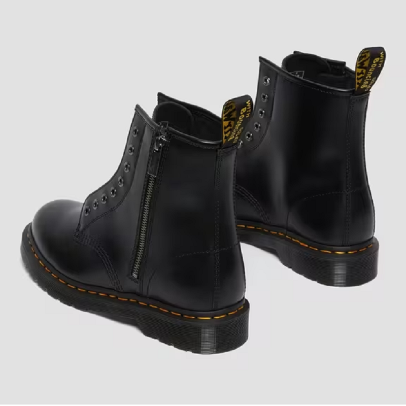 Giày Dr.Martens 1460 Elastic Smooth Leather ‘Black’ 26731001 - Ảnh 3