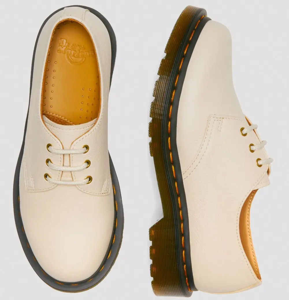 Giày Dr.Martens 1461 Virginia ‘Parchment Beige’ 24256292 - Ảnh 6