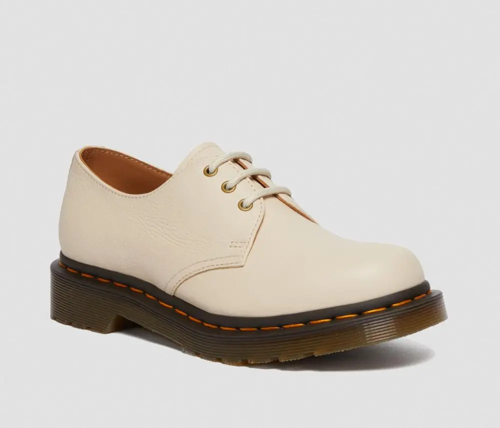 Giày Dr.Martens 1461 Virginia ‘Parchment Beige’ 24256292 - Ảnh 5