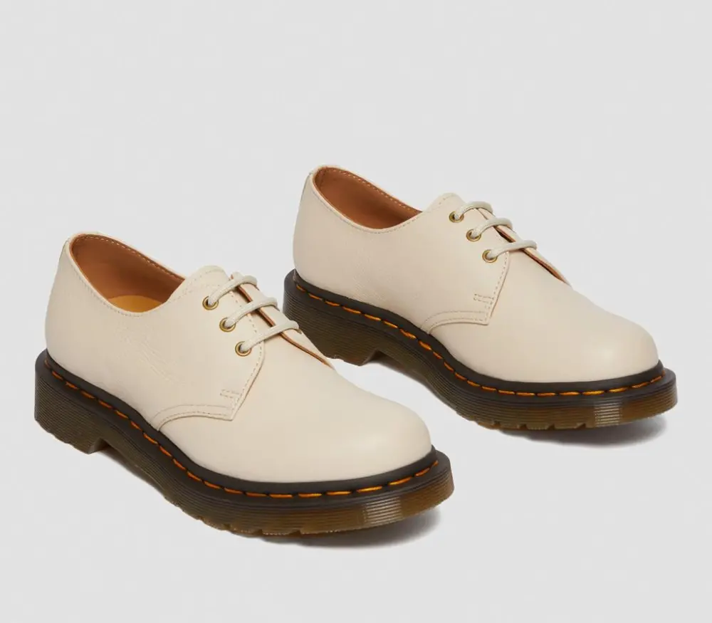 Giày Dr.Martens 1461 Virginia ‘Parchment Beige’ 24256292 - Ảnh 3