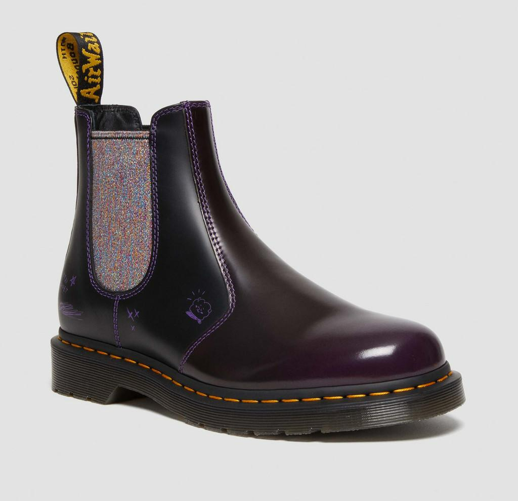 Giày Dr.Martens 2976 BT21 ‘Purple Black’ 30892511 - Ảnh 5