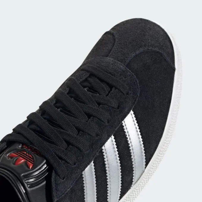 Giày Adidas Gazelle ‘Black Silver Metallic’ IF1826 - Ảnh 6