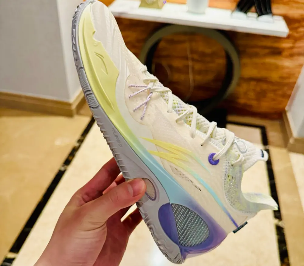 Giày Li-Ning Wade 808 III Ultra V2 Kuning Putih ABAU047-2 - Ảnh 4