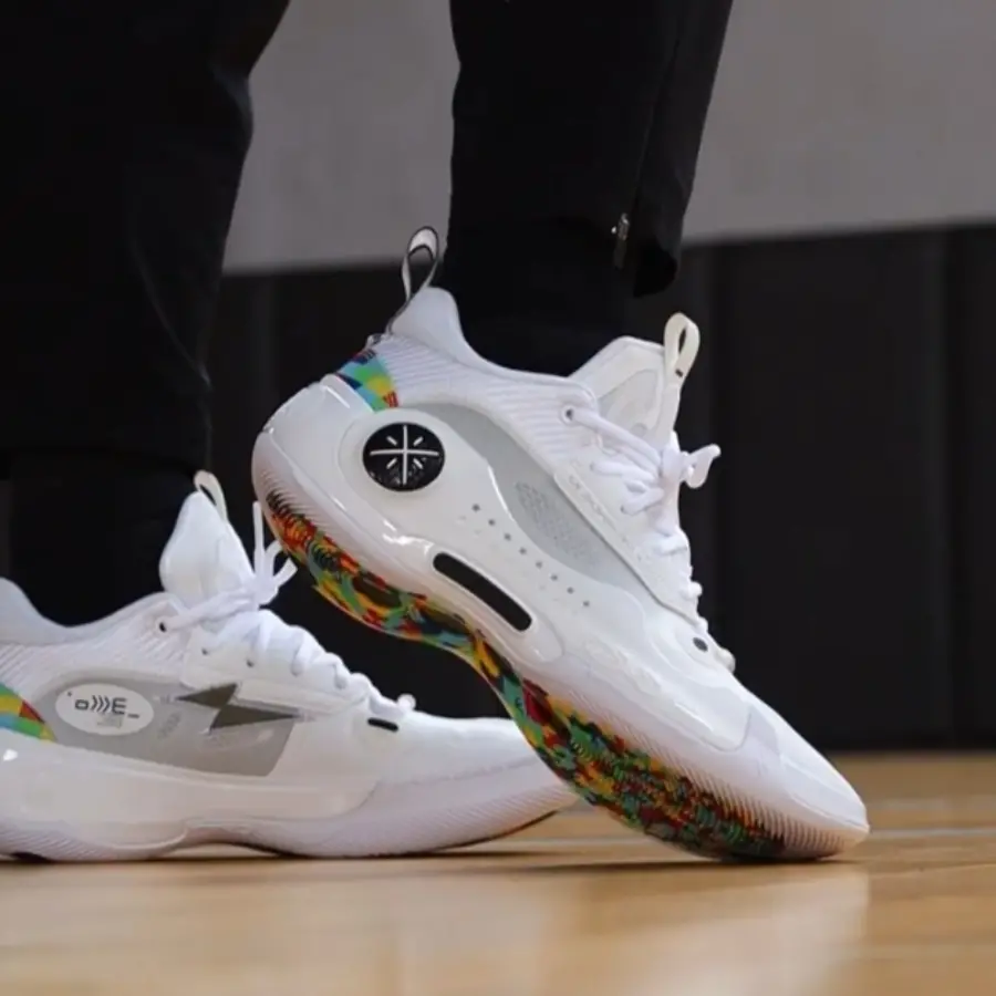 Giày Li-Ning Way of Wade 10 ‘White Rainbow’ ABAS083-12 - Ảnh 5