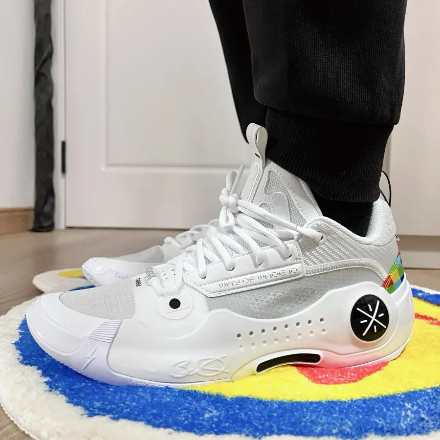 Giày Li-Ning Way of Wade 10 ‘White Rainbow’ ABAS083-12 - Ảnh 4
