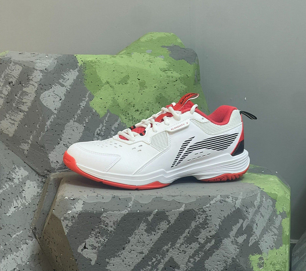 Giày Lining Almighty V ‘White Red’ AYTT001-8 - Ảnh 2