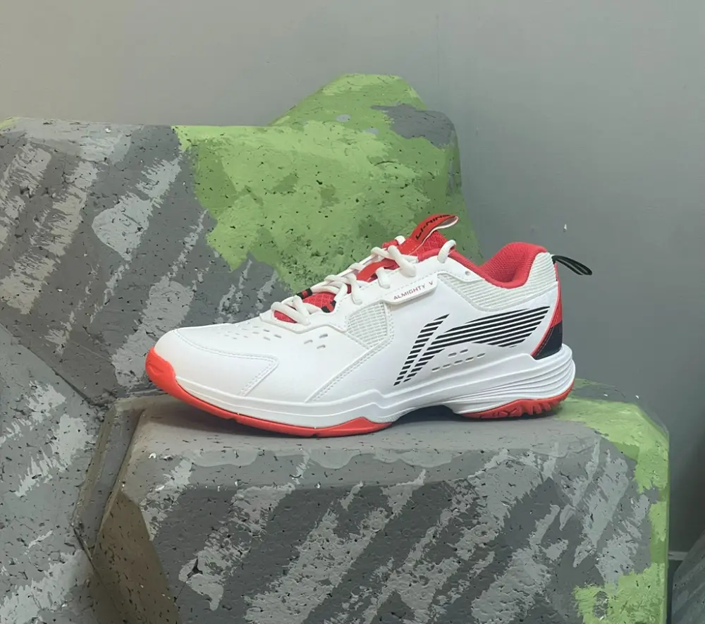 Alternative view of Giày Lining Almighty V ‘White Red’ AYTT001-8