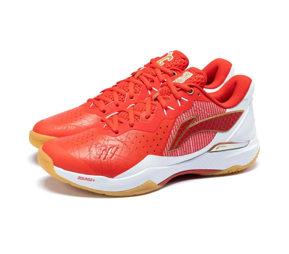 Giày Lining Chen Long Limited ‘Red’ AYZU011-1 - Ảnh 3