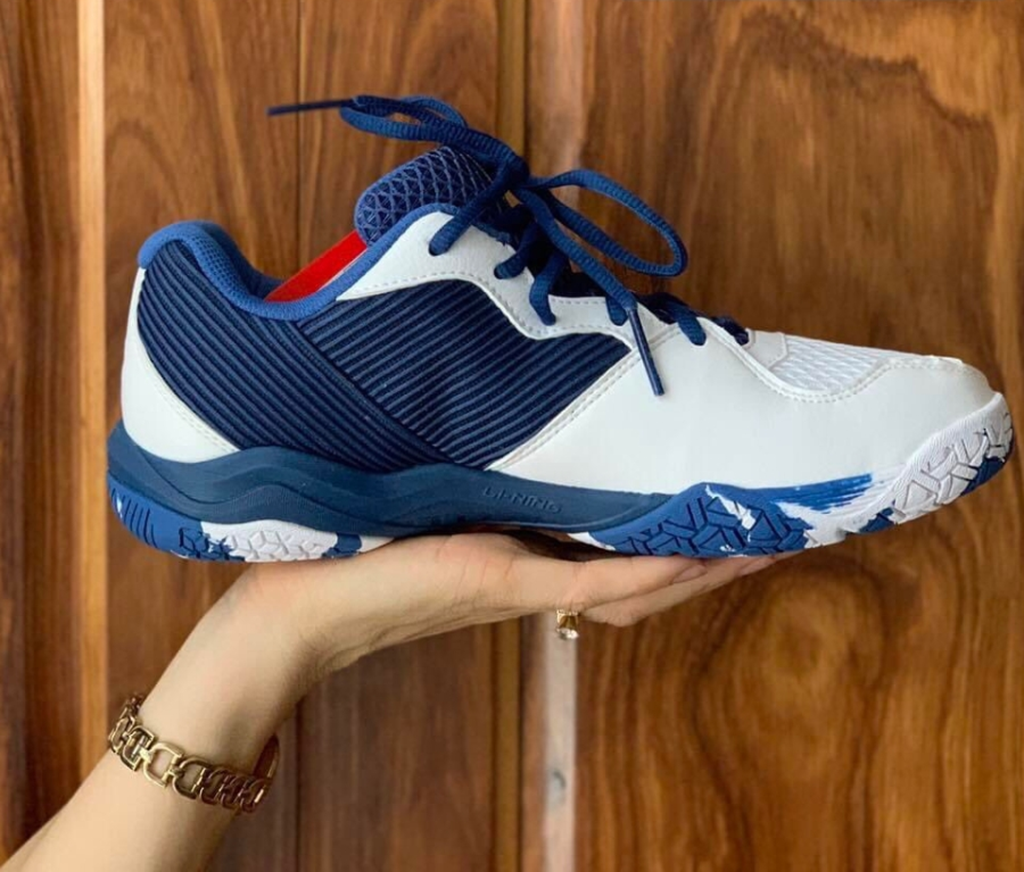 Giày Lining Sound Wave II ‘White Blue’ AYTS016-7 - Ảnh 3