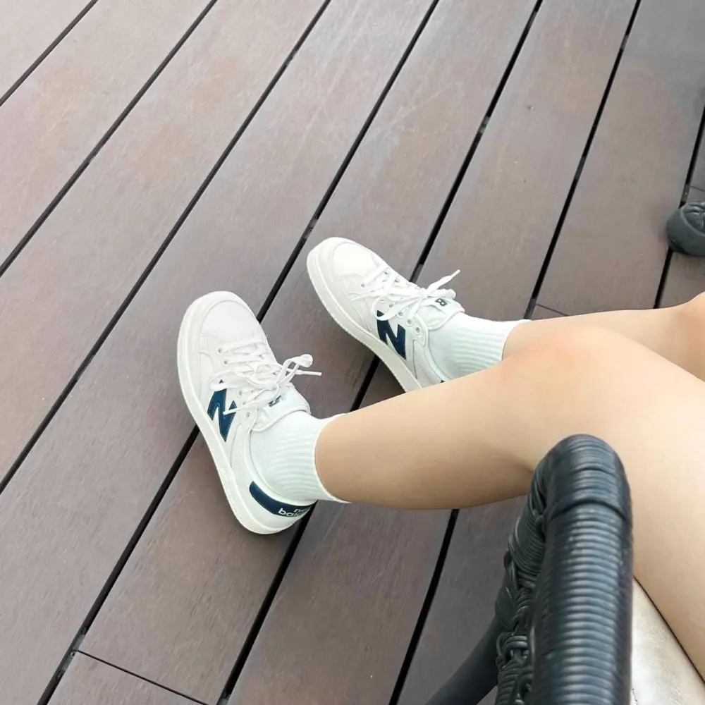 Alternative view of Giày New Balance 550 ‘White Vintage Indigo’ BBW550DY