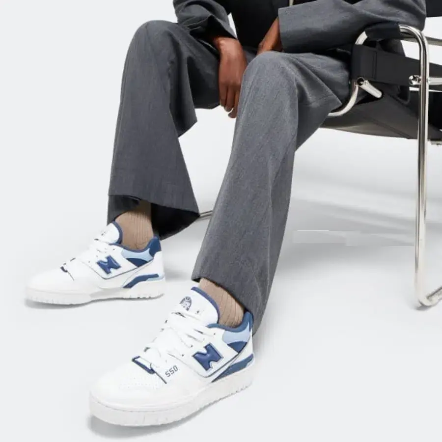Giày New Balance 550 ‘White Vintage Indigo’ BBW550DY - Ảnh 3