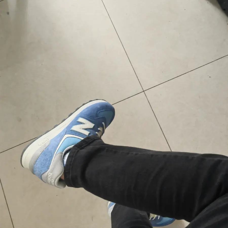 Giày New Balance 574 ‘Blue Laguna’ U574RCA - Ảnh 3