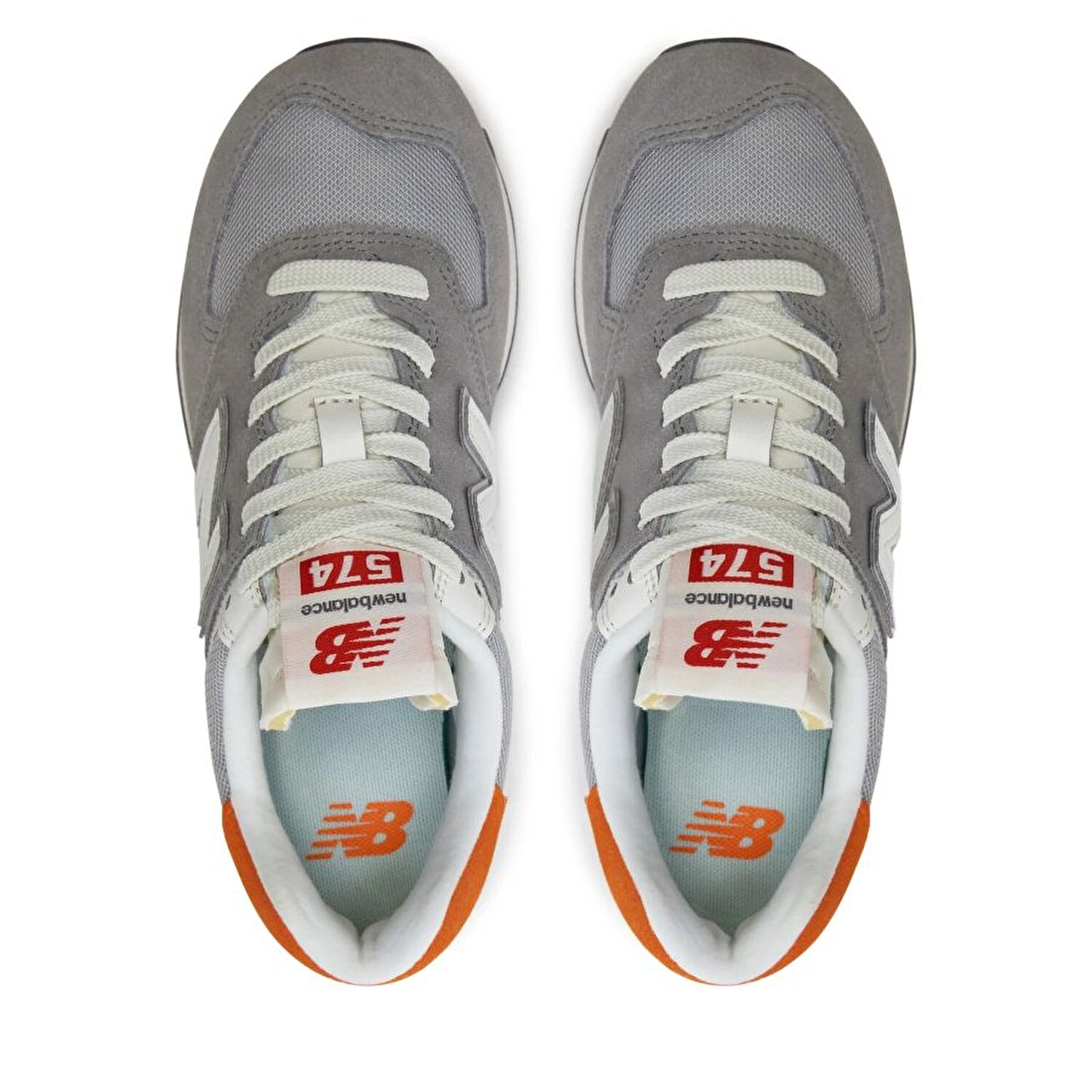 Giày New Balance 574 ‘Slate Grey Sun Glow’ WL574YG2 - Ảnh 2