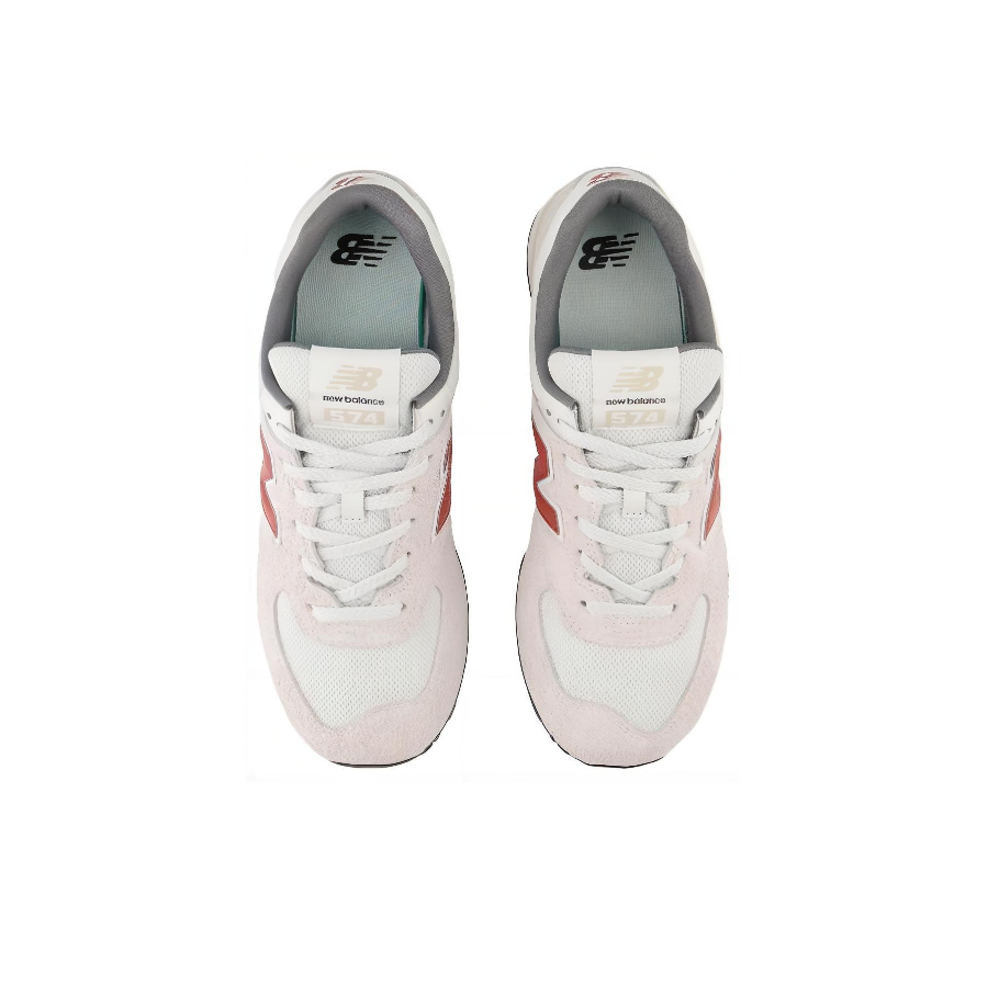 Giày New Balance 574 ‘White Red’ U574SOR - Ảnh 3