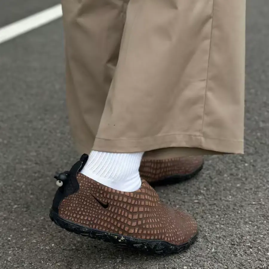 Giày Nike ACG Moc Premium ‘Cacao Wow Croc’ FV4571-200 - Ảnh 4
