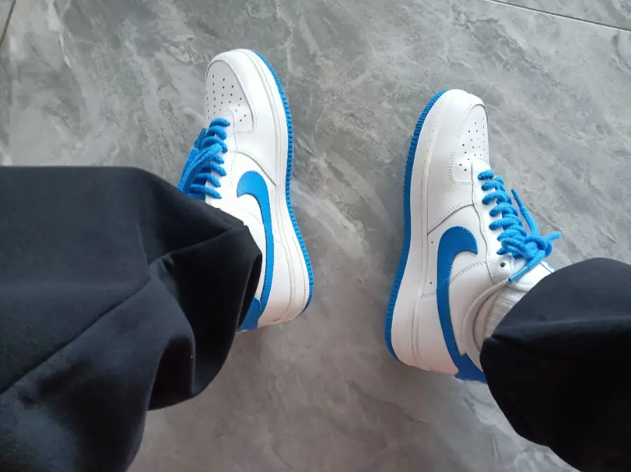 Giày Nike Air Force 1 ’07 ‘White Photo Blue’ FJ4146-103 - Ảnh 3