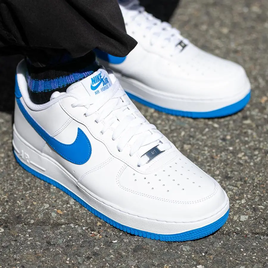 Giày Nike Air Force 1 ’07 ‘White Photo Blue’ FJ4146-103 - Ảnh 4