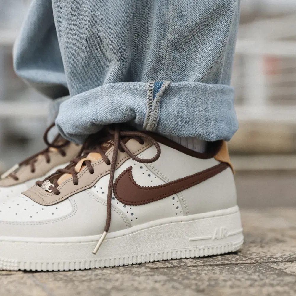 Giày Nike Air Force 1 LV8 GS ‘Brogue’ FV3702-121 - Ảnh 3