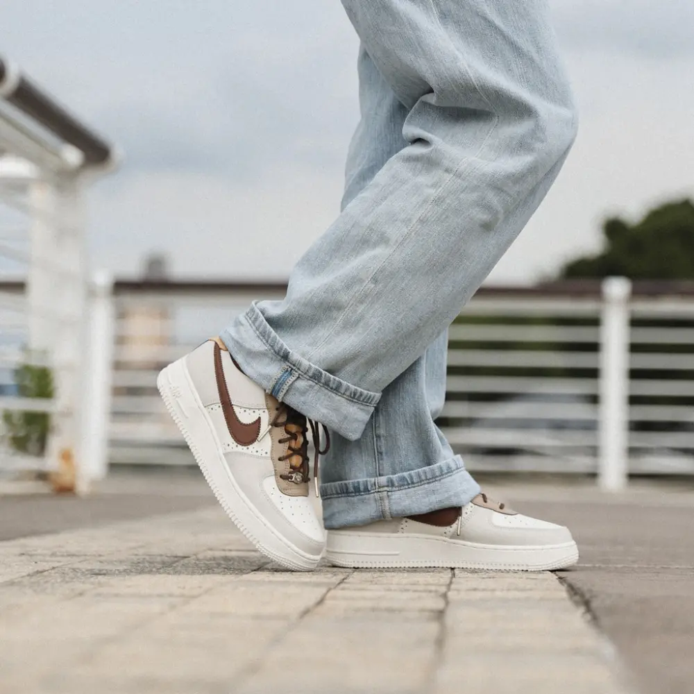 Giày Nike Air Force 1 LV8 GS ‘Brogue’ FV3702-121 - Ảnh 4