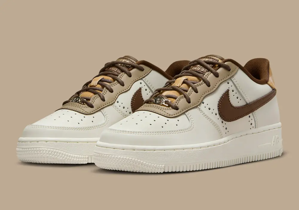 Giày Nike Air Force 1 LV8 GS ‘Brogue’ FV3702-121 - Ảnh 5