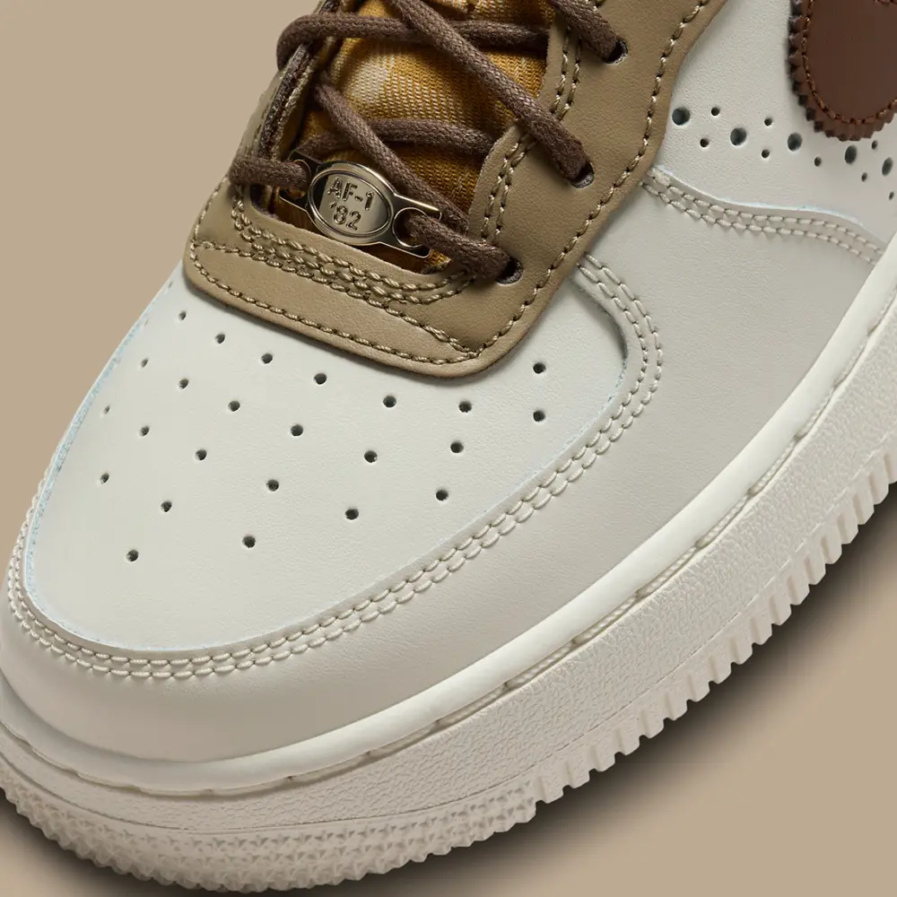 Giày Nike Air Force 1 LV8 GS ‘Brogue’ FV3702-121 - Ảnh 8
