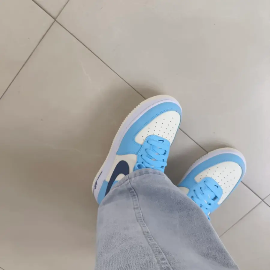 Alternative view of Giày Nike Air Force 1 Low ’07 ‘Blue Coconut Milk’ HF4837-407