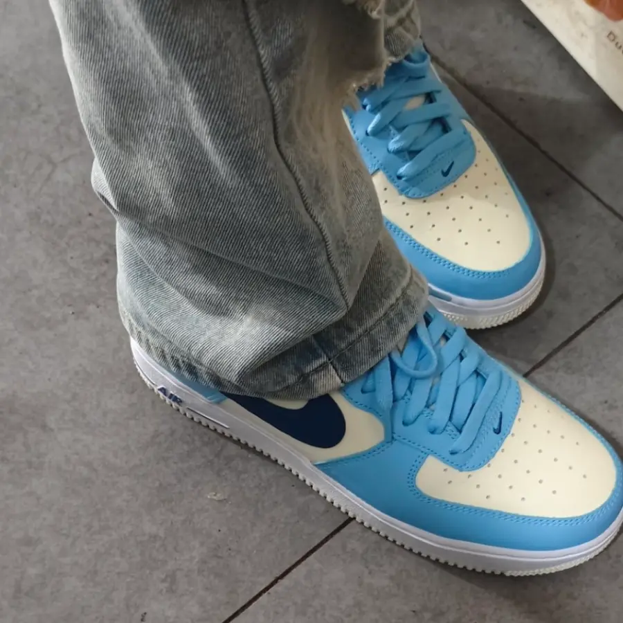 Giày Nike Air Force 1 Low ’07 ‘Blue Coconut Milk’ HF4837-407 - Ảnh 3