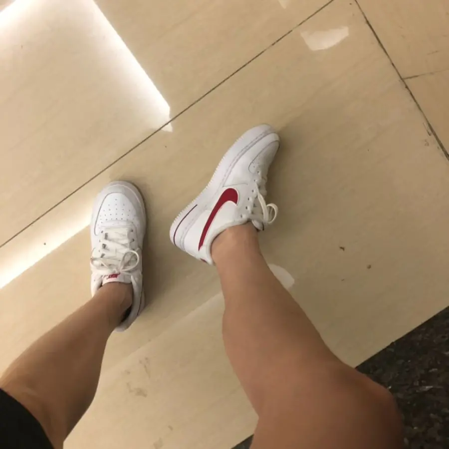 Giày Nike Air Force 1 Low GS ‘Gym Red’ AV6252-101 - Ảnh 5