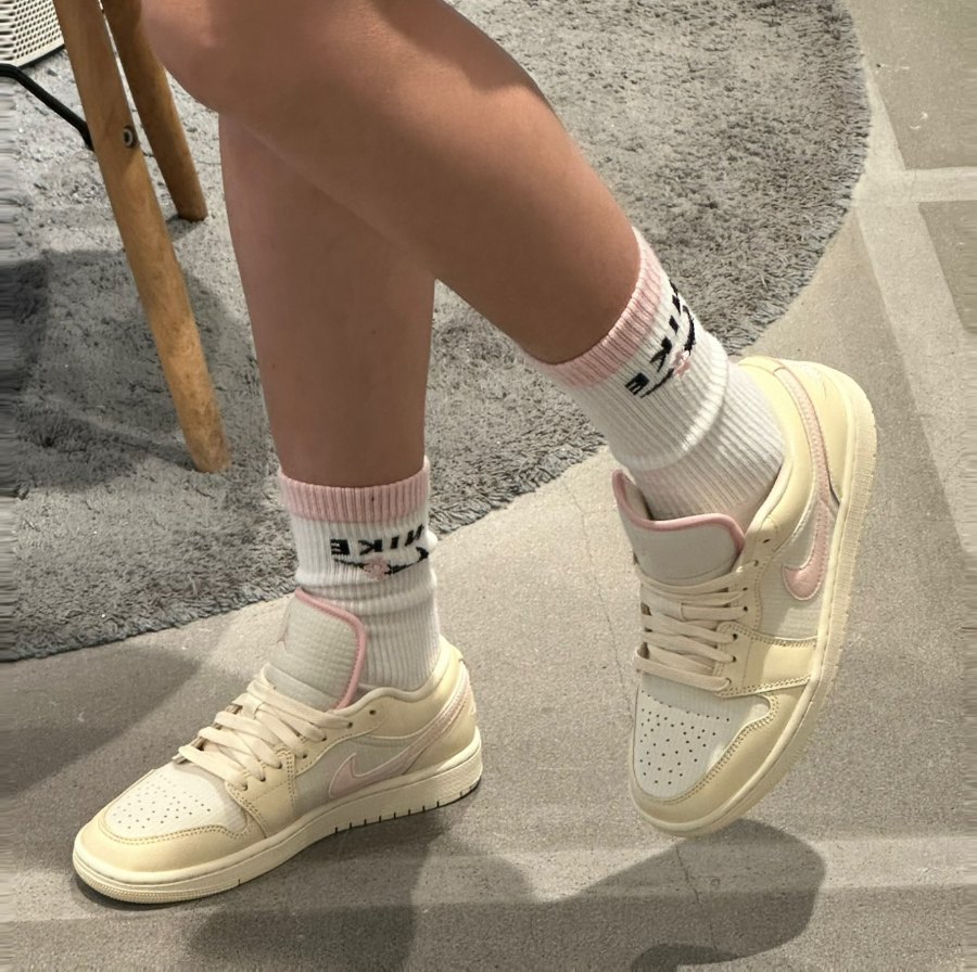 Giày Nike Air Jordan 1 Low ‘Linen’ FQ1925-100 - Ảnh 6