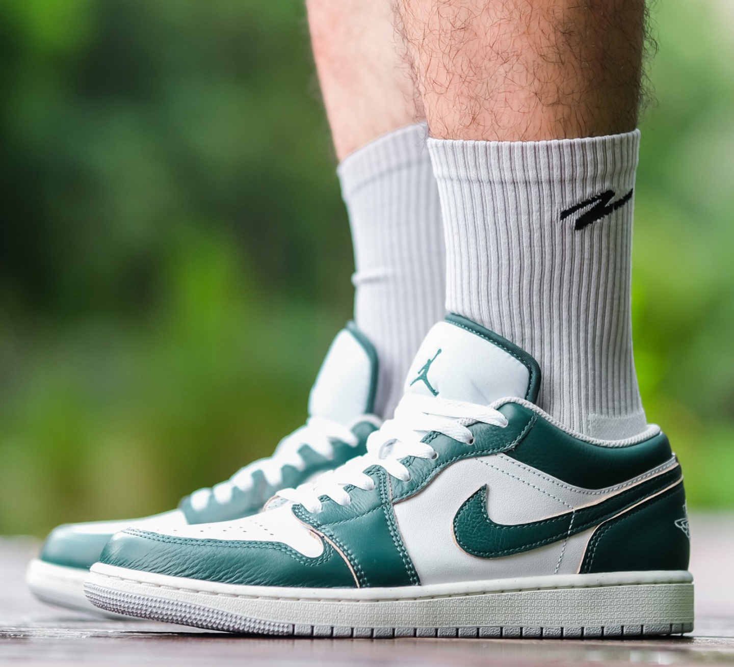 Giày Nike Air Jordan 1 Low ‘Oxidized Green’ FQ7687-300 - Ảnh 7