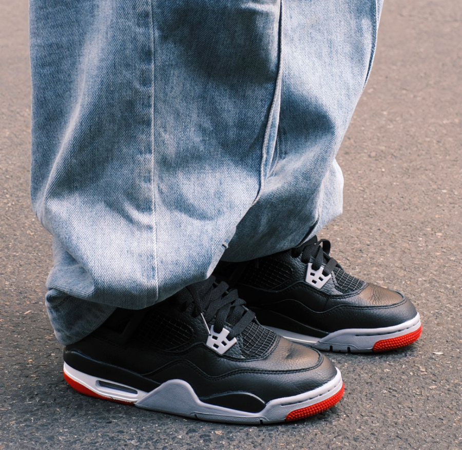 Giày Nike Air Jordan 4 Retro GS ‘Bred Reimagined’ FQ8213-006 - Ảnh 3