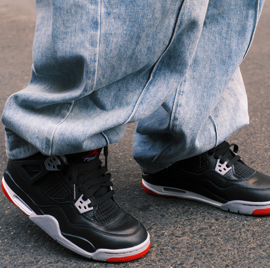 Giày Nike Air Jordan 4 Retro GS ‘Bred Reimagined’ FQ8213-006 - Ảnh 4