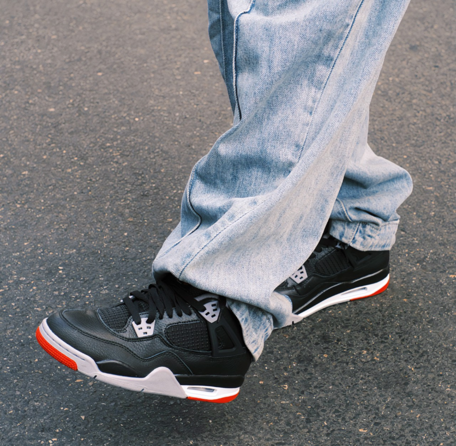 Giày Nike Air Jordan 4 Retro GS ‘Bred Reimagined’ FQ8213-006 - Ảnh 5