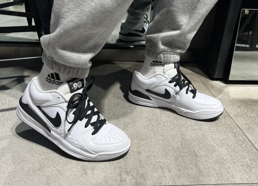 Giày Nike Air Jordan Stadium 90 ‘White Black’ HF5258-102 - Ảnh 5