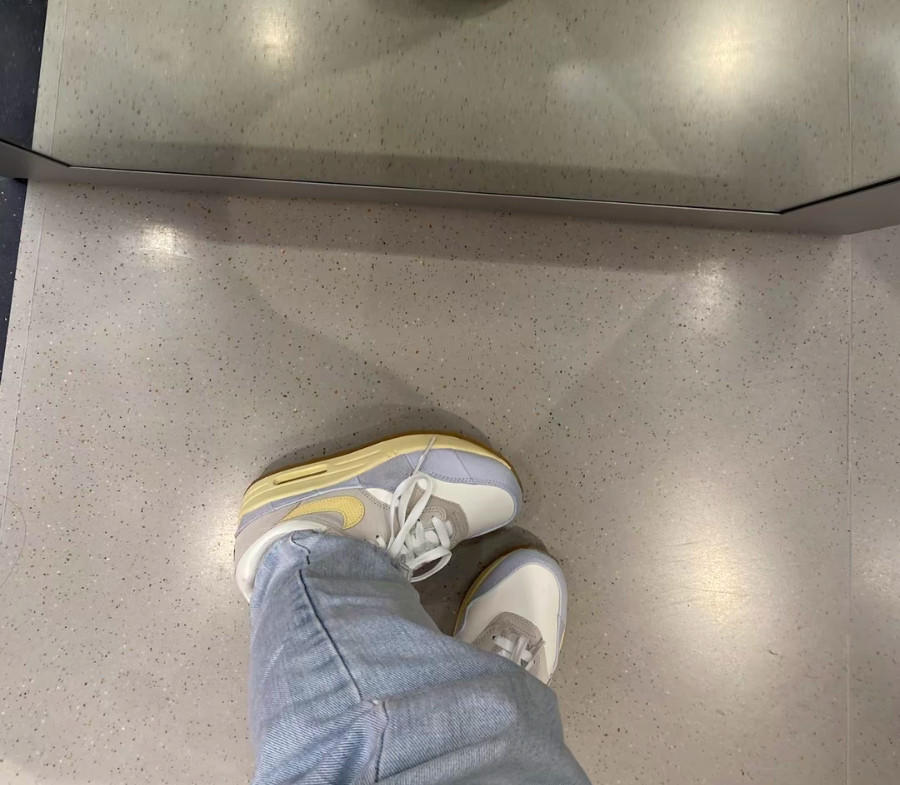 Giày Nike Air Max 1 ‘Crepe Light Bone’ FJ4735-001 - Ảnh 4