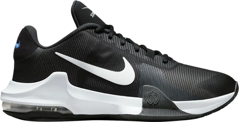 Giày Nike Air Max Impact 4 ‘Black White Racer Blue’ DM1124-001