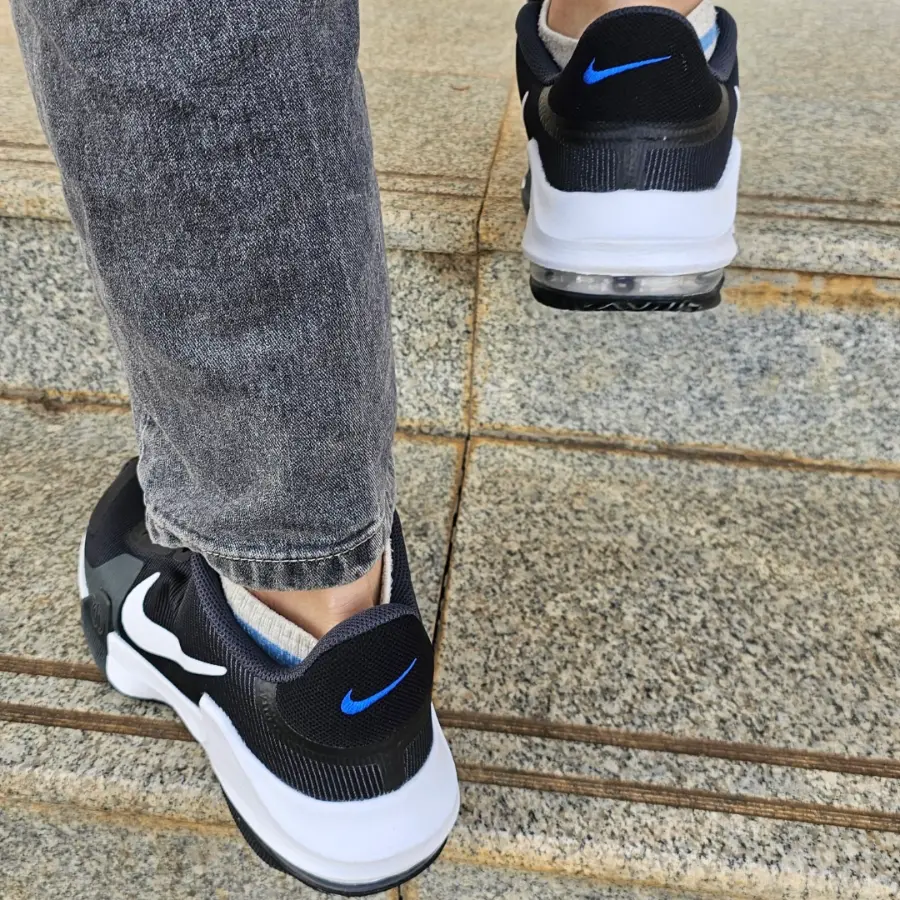 Giày Nike Air Max Impact 4 ‘Black White Racer Blue’ DM1124-001 - Ảnh 7